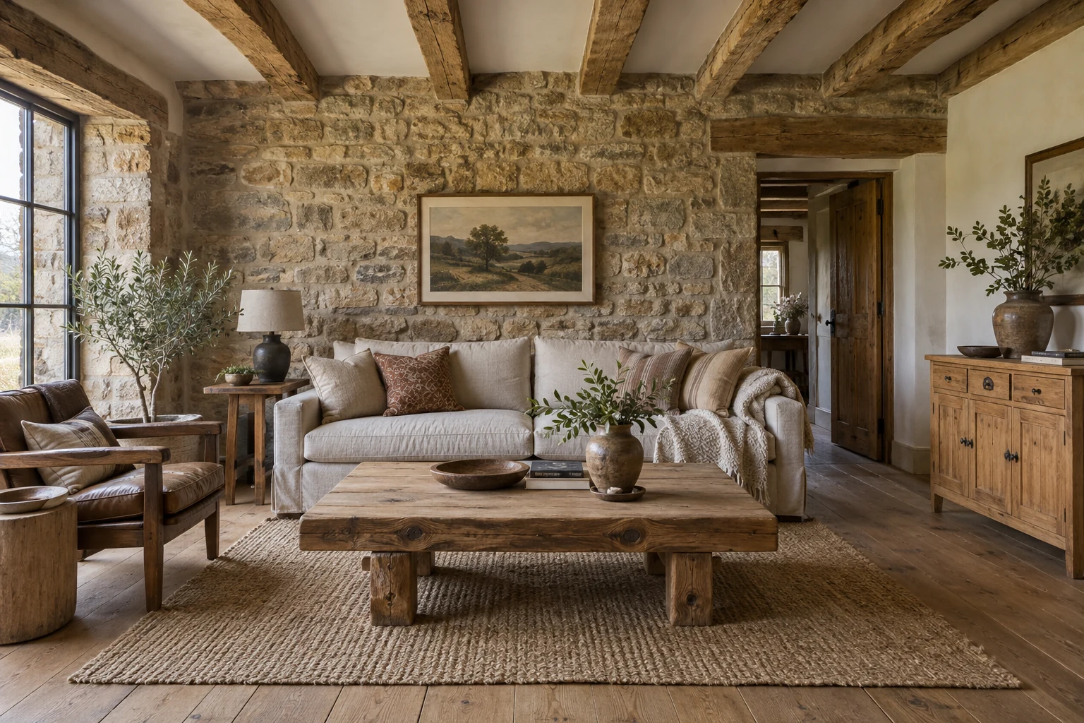 12. Rustic: η υλικότητα στο προσκήνιο — ψηφιακή εικόνα έμπνευσης